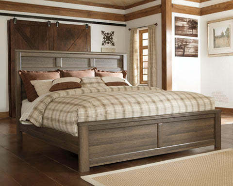 Juararo California King Panel Bed Frame