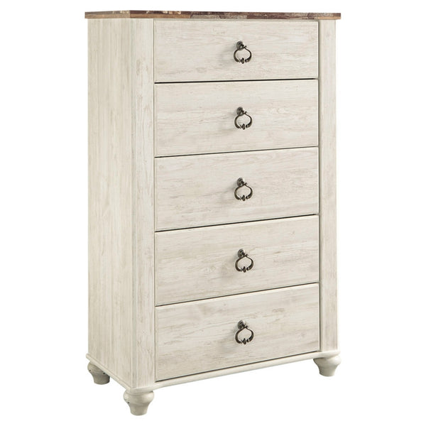 Willowton Five Drawer Chest