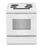 4.8 cu. ft. Guided Electric Front Control Coil Range