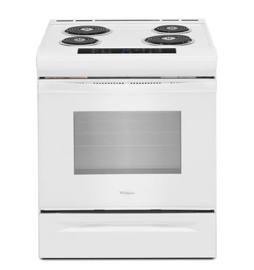 4.8 cu. ft. Guided Electric Front Control Coil Range