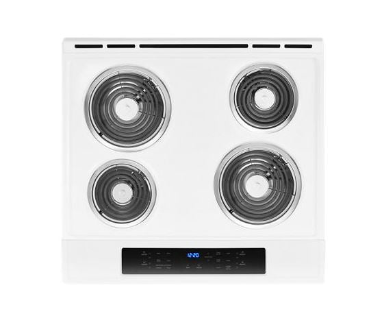 4.8 cu. ft. Guided Electric Front Control Coil Range