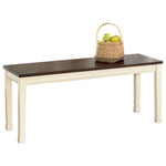 Whitesburg Large Dining Room Bench