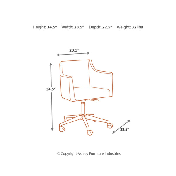 Baraga Swivel Desk Chair