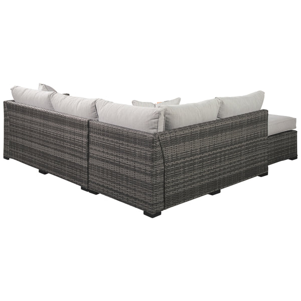 Cherry Point Sectional w/Ottoman & Coffee Table