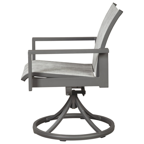 Okada Sling Swivel Chair (set of 2)