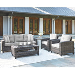 Cloverbrooke Sofa, Table, & Chairs (set of 4)