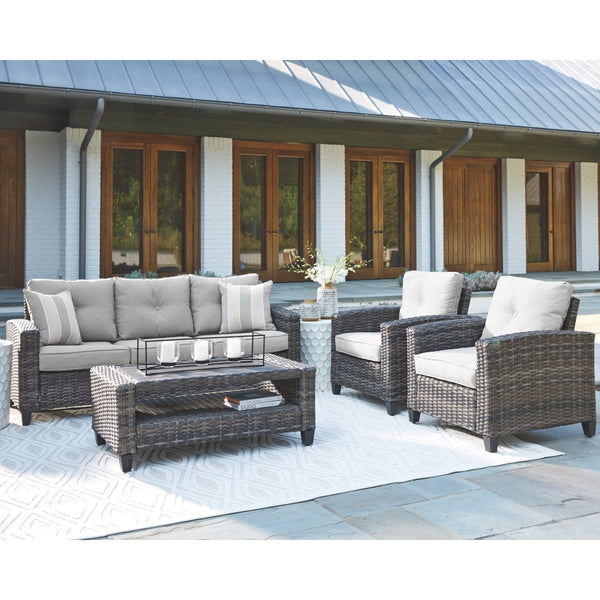 Cloverbrooke Sofa, Table, & Chairs (set of 4)