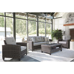 Cloverbrooke Sofa, Table, & Chairs (set of 4)