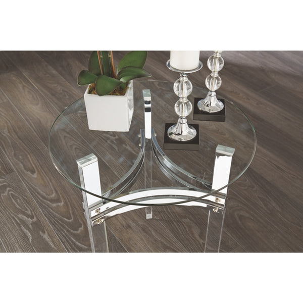 Braddoni Round End Table
