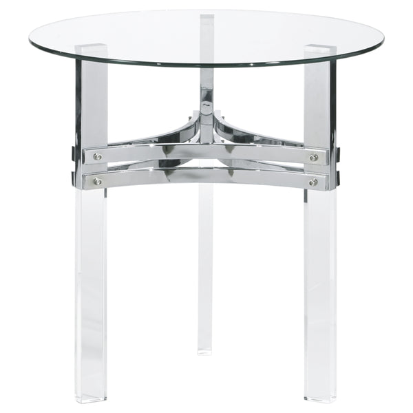 Braddoni Round End Table