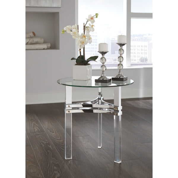 Braddoni Round End Table
