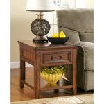 Woodboro Rectangular End Table