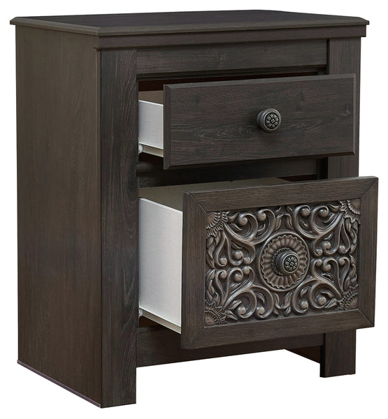 Paxbury Two Drawer Nightstand