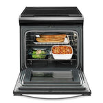 4.8 cu. ft. Guided Electric Front Control Range With The Easy-Wipe Ceramic Glass Cooktop