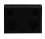 4.8 cu. ft. Guided Electric Front Control Range With The Easy-Wipe Ceramic Glass Cooktop