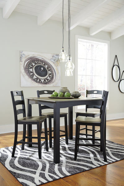 Froshburg Dining Room Counter Table Set