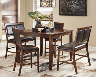 Meredy Dining Room Counter Table Set
