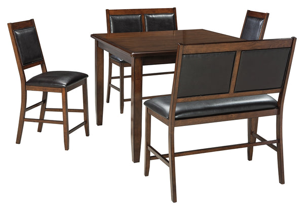 Meredy Dining Room Counter Table Set