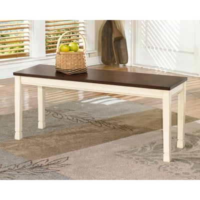 Whitesburg Large Dining Room Bench