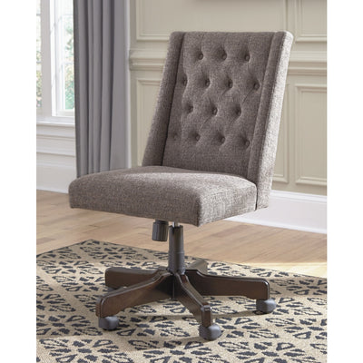 Tufted Swivel Desk Chair