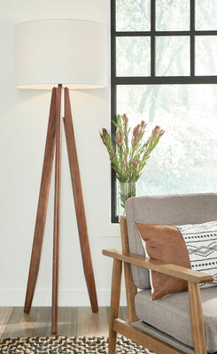 Dallson Wood Floor Lamp