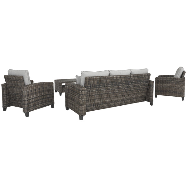 Cloverbrooke Sofa, Table, & Chairs (set of 4)
