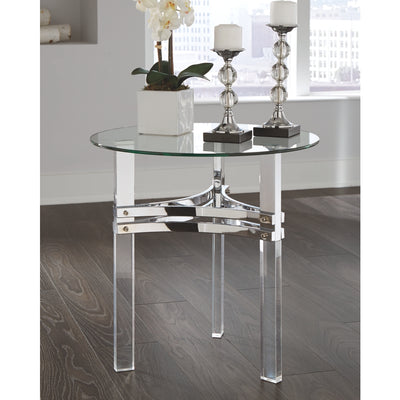 Braddoni Round End Table
