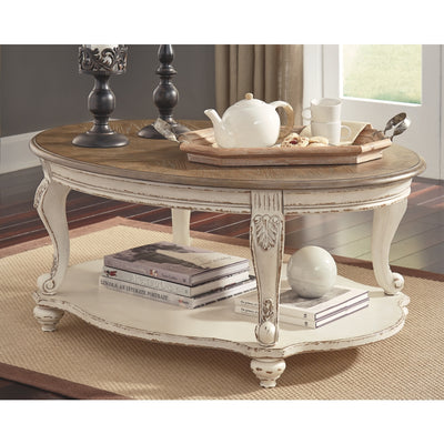 Realyn Oval Coffee Table