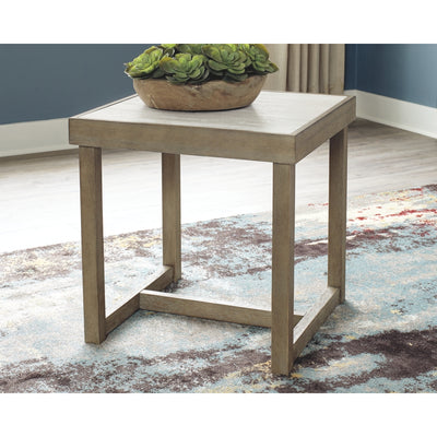Challene Square End Table