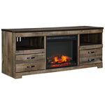 Trinell TV Stand w/Fireplace Option