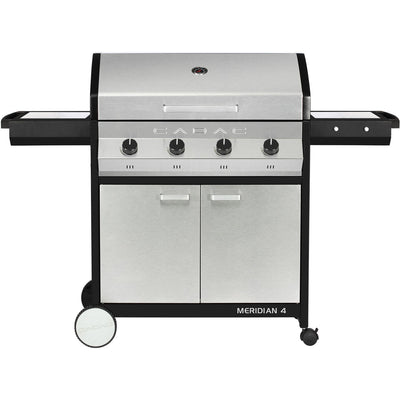 Meridian 4-Burner Grill w/Side Tables & Doors